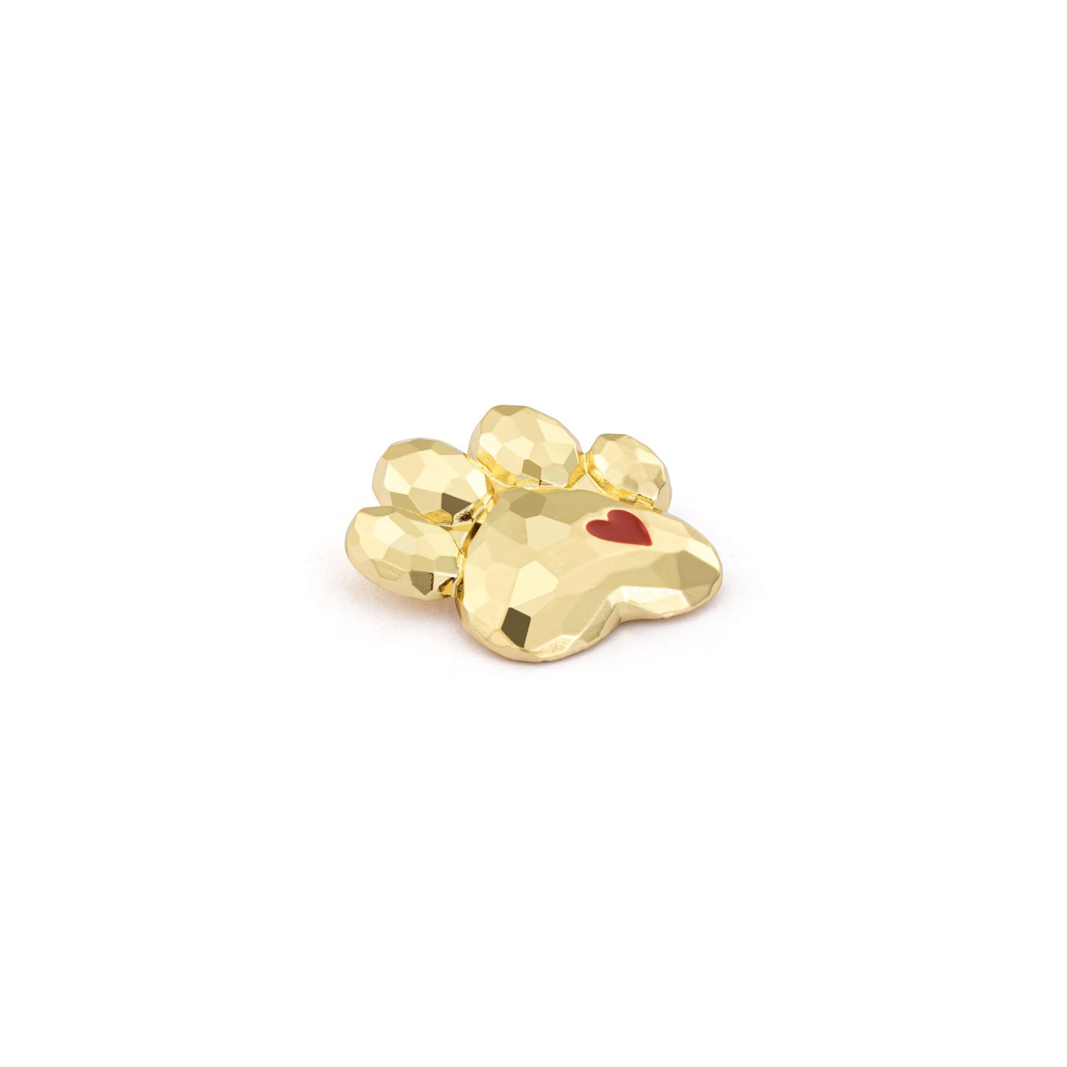 Paw Print Magnetic Frame Charm - 1-in - Mellow Monkey