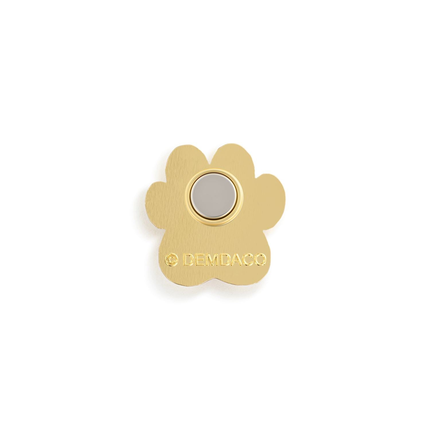 Paw Print Magnetic Frame Charm - 1-in - Mellow Monkey