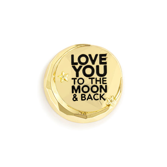 Love You To The Moon Magnetic Frame Charm - 1-1/2-in - Mellow Monkey