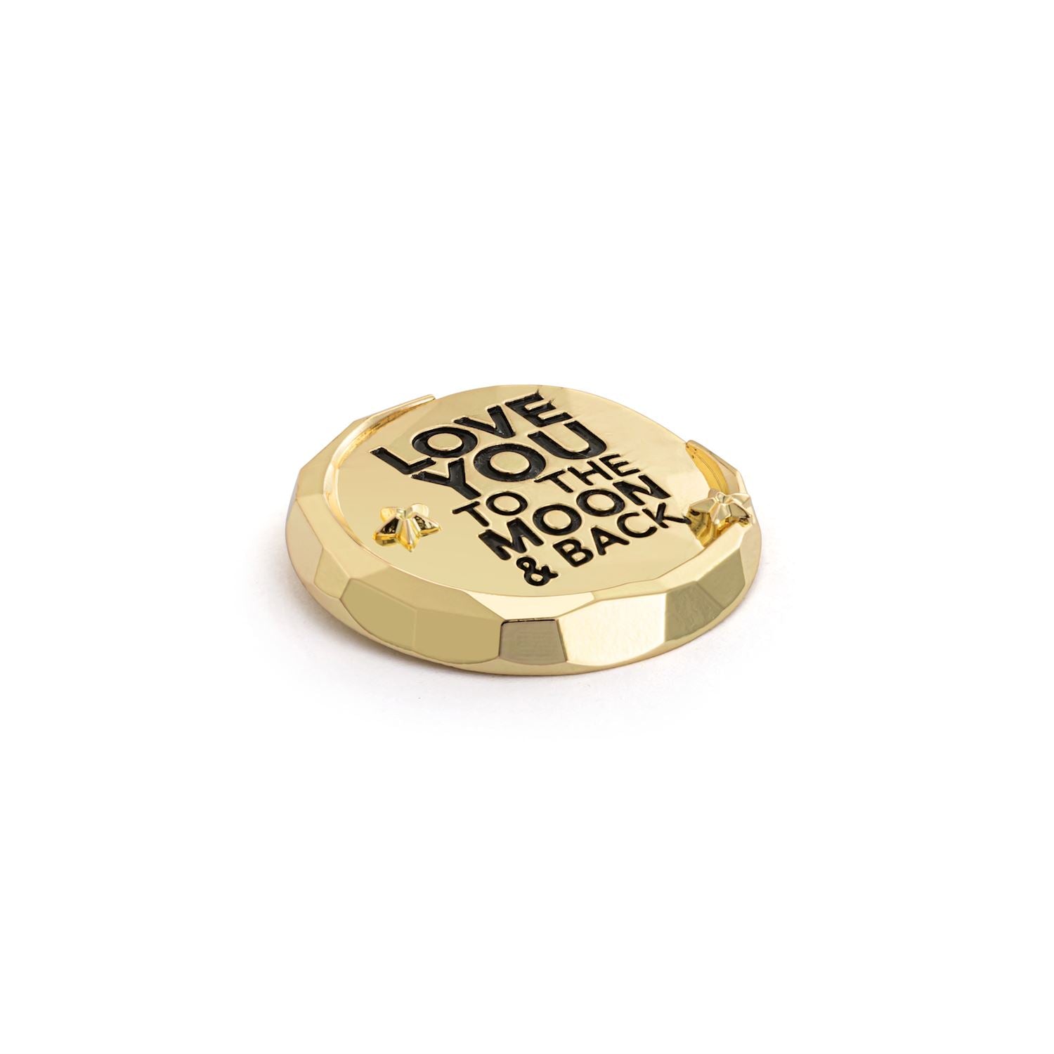 Love You To The Moon Magnetic Frame Charm - 1-1/2-in - Mellow Monkey