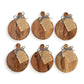 Mini Wood Serving Board - 5-in - Mellow Monkey
