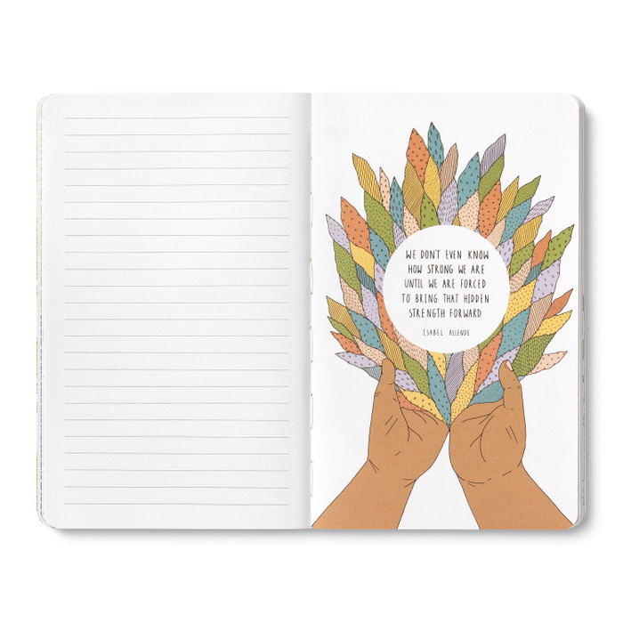 There is Always Hope - Write Now Lined Journal with Illustrations - Mellow Monkey