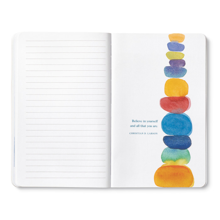 Be All Alive, Body, Soul, Mind, Heart, Spirit - Write Now Lined Journal with Illustrations - Mellow Monkey