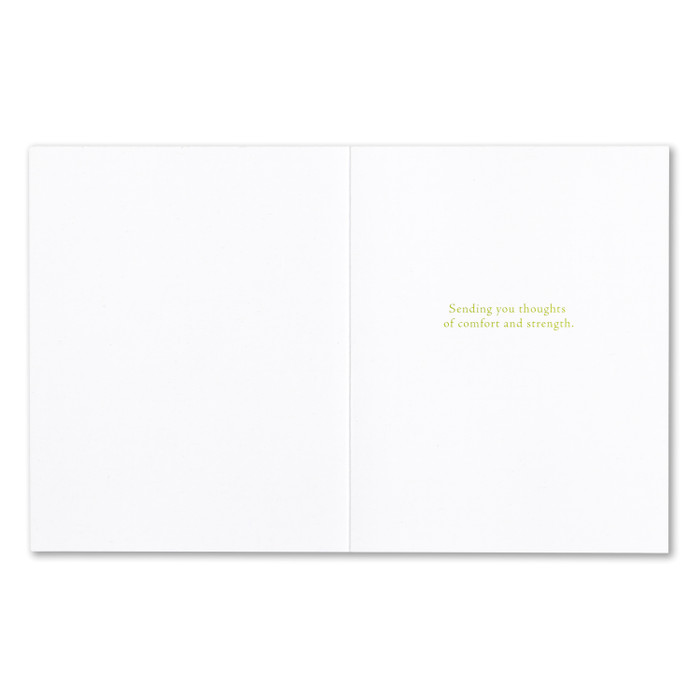 Positively Green Greeting Card - Tough Times -  "Give Yourself Time. Take as Long as You Need." - M.H. Clark - Mellow Monkey