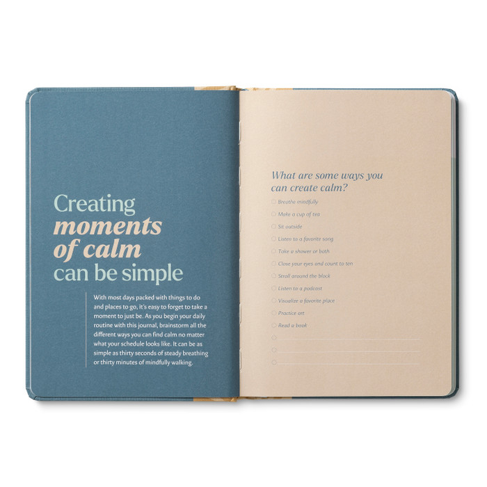 Calm Every Day - Daily Journal Practice For Self-Care And Mindfulness - Mellow Monkey