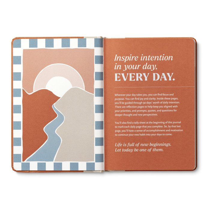 Intention Every Day - Daily Journal Practice For Purpose and Clarity - Mellow Monkey