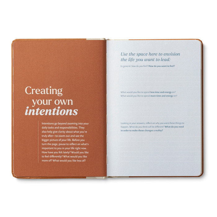 Intention Every Day - Daily Journal Practice For Purpose and Clarity - Mellow Monkey