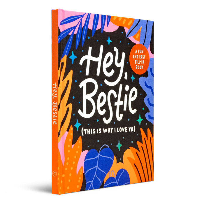 Hey, Bestie  (This Is Why I Love Ya) - Hardcover Book - Mellow Monkey