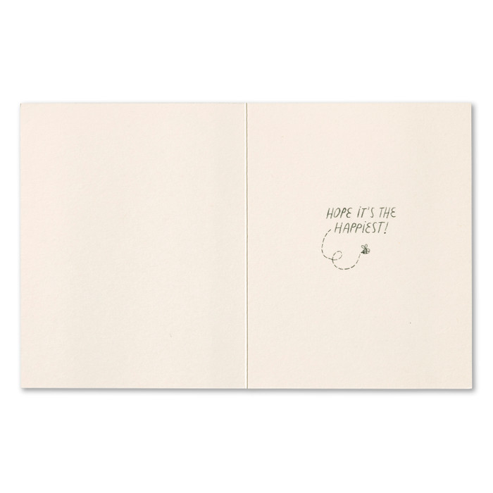 Love Muchly Greeting Card - Birthday - It's your Bee-Day! - Mellow Monkey