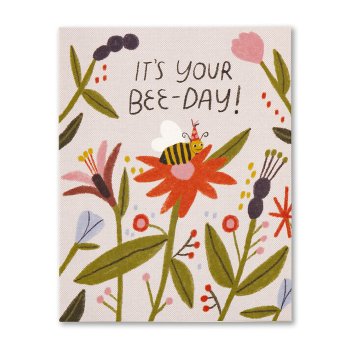 Love Muchly Greeting Card - Birthday - It's your Bee-Day! - Mellow Monkey