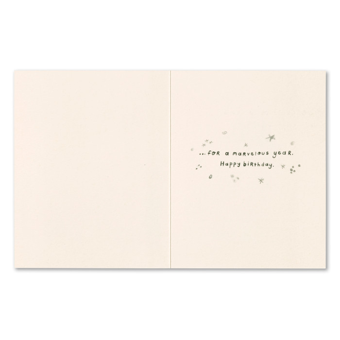 Here's One More Wish - Birthday Greeting Card - Mellow Monkey