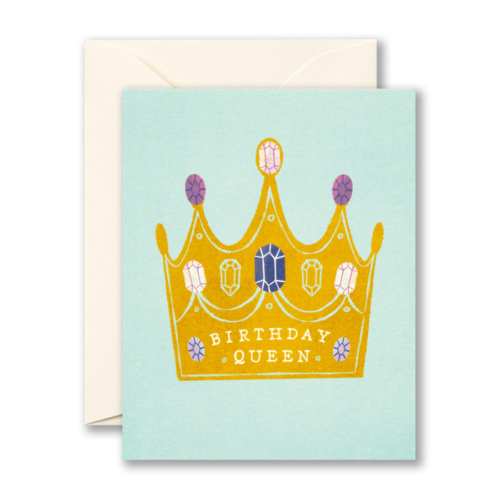 Birthday Queen - Birthday Greeting Card - Mellow Monkey