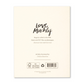 Love Muchly Greeting Card - Missing You - If I Start Digging a Tunnel - Mellow Monkey