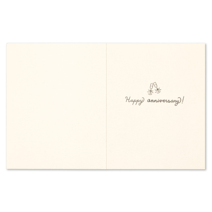 The Two Of You Were Meant To Be - Anniversary Greeting Card - Mellow Monkey