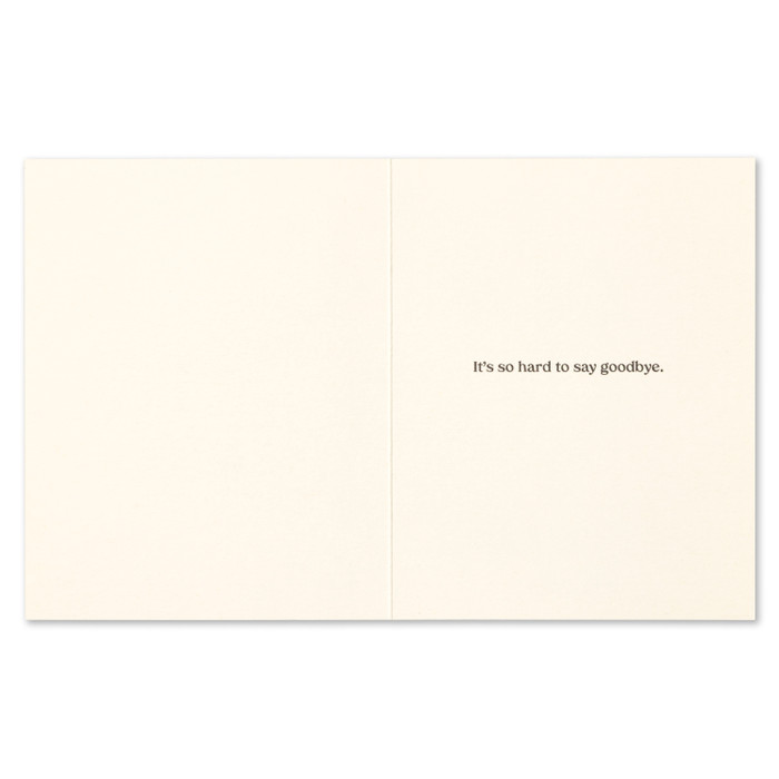 Best Friend. Kindred Spirit - Pet Sympathy Greeting Card - Mellow Monkey