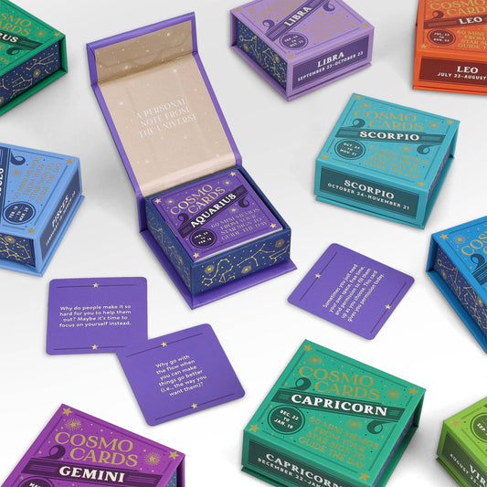 Cosmo Cards - Inspirational Zodiac Deck - Mellow Monkey