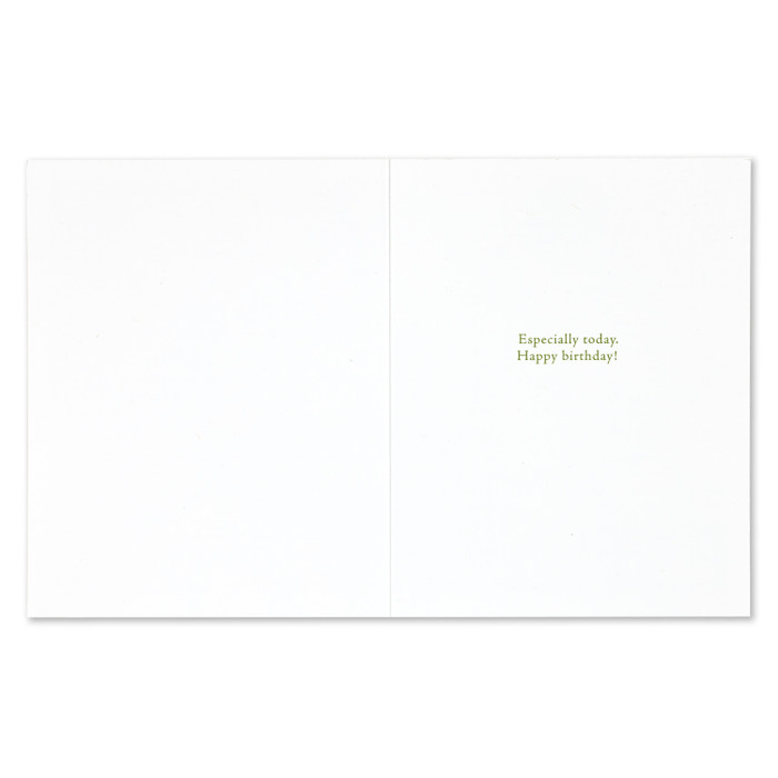 You Deserve The Best, The Very Best - Birthday Greeting Card - Mellow Monkey