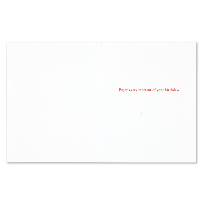 …The Miracle Is In The Here And Now - Birthday Greeting Card - Mellow Monkey