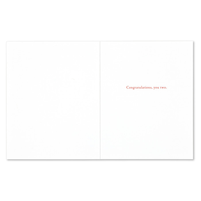 One Plus One Equals Everything - Wedding Greeting Card - Mellow Monkey