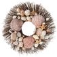 Sandy Shores Coastal Shell Wreath - 18-in - Mellow Monkey