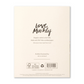 Love Muchly Greeting Card - Birthday - Pssst. Excuse Me. - Mellow Monkey