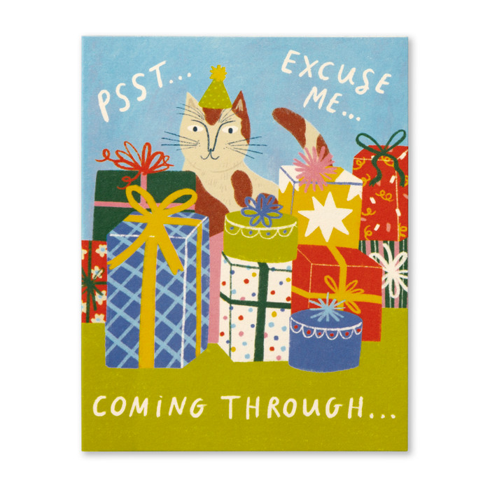 Love Muchly Greeting Card - Birthday - Pssst. Excuse Me. - Mellow Monkey