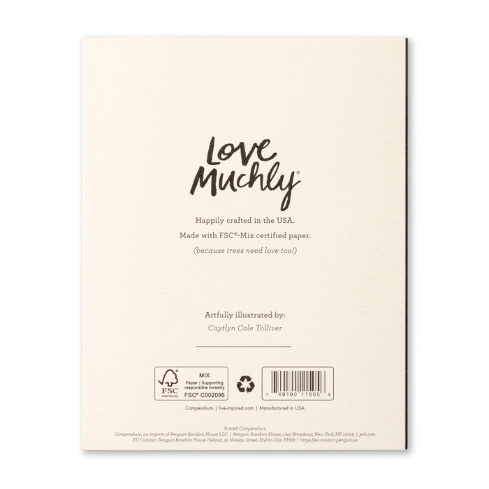 Love Muchly Greeting Card - Birthday - Happy Birthday - Mellow Monkey