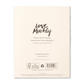 Love Muchly Greeting Card - Birthday - Just Popping In - Mellow Monkey