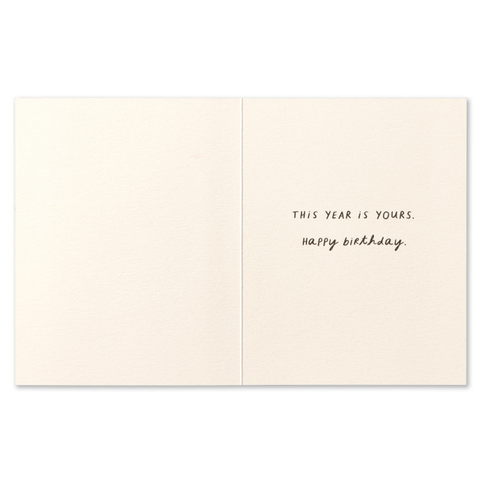 Love Muchly Greeting Card - Birthday - Out With the Old - Mellow Monkey
