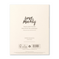 Love Muchly Greeting Card - Thank You - Big, Big, Gratitude - Mellow Monkey