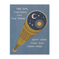 Love Muchly Greeting Card - Graduation - The Sun, the Moon, and the Stars - Mellow Monkey