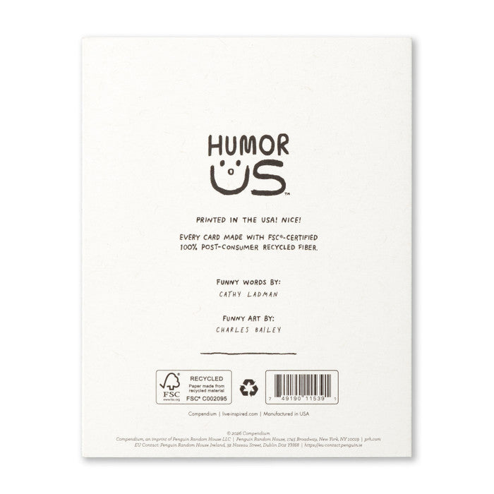 Humor Us Greeting Card - Birthday - Remember When We Were Kids - Mellow Monkey
