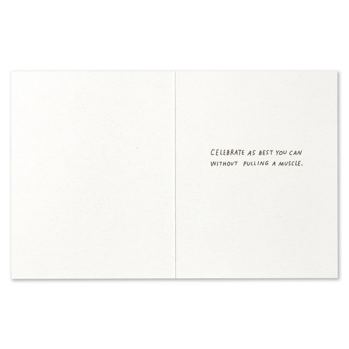 Humor Us Greeting Card - Birthday - Happy Birthday! - Mellow Monkey