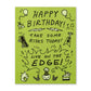 Humor Us Greeting Card - Birthday - Take Some Risks Today! - Mellow Monkey