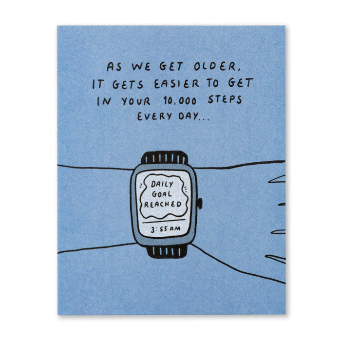 Humor Us Greeting Card - Birthday - As We Get Older - Mellow Monkey