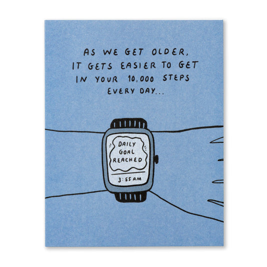 Humor Us Greeting Card - Birthday - As We Get Older - Mellow Monkey