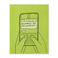 Humor Us Greeting Card - For Laughs - I'm Thinking Of Becoming An Influencer - Mellow Monkey