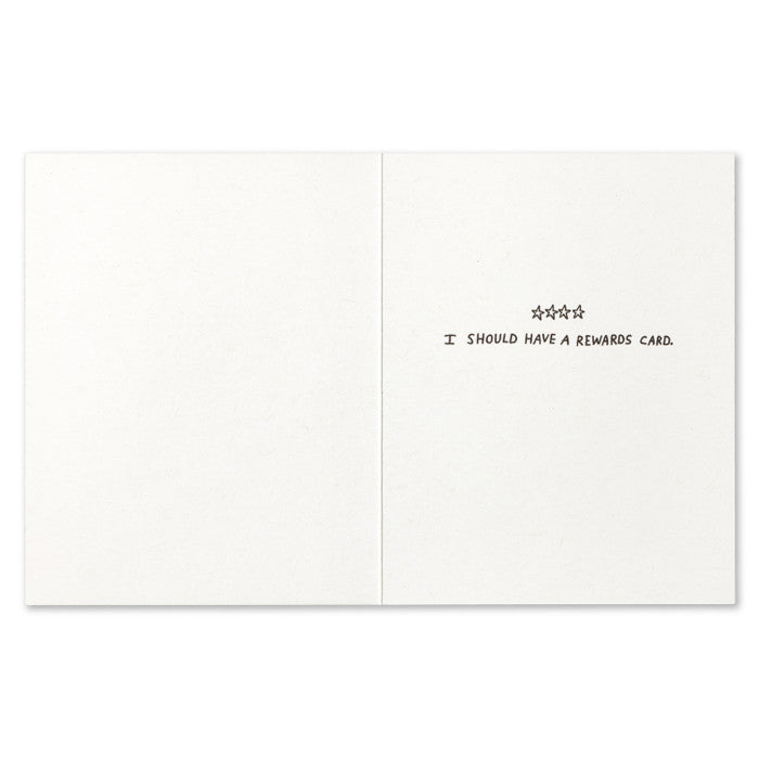 Humor Us Greeting Card - For Laughs - I Wake Up To Pee So Many Times - Mellow Monkey