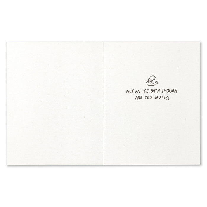 Humor Us Greeting Card - Friendship - For A Friend Like You - Mellow Monkey