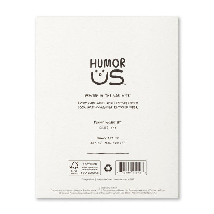 Humor Us Greeting Card - Anniversary - After All These Years - Mellow Monkey