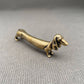 Brass Dachshund Desktop Ornament - 3-in.