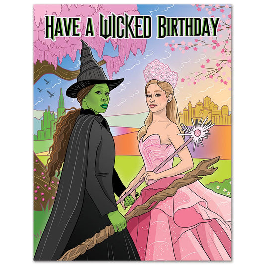 Have a Wicked Birthday Card - Mellow Monkey