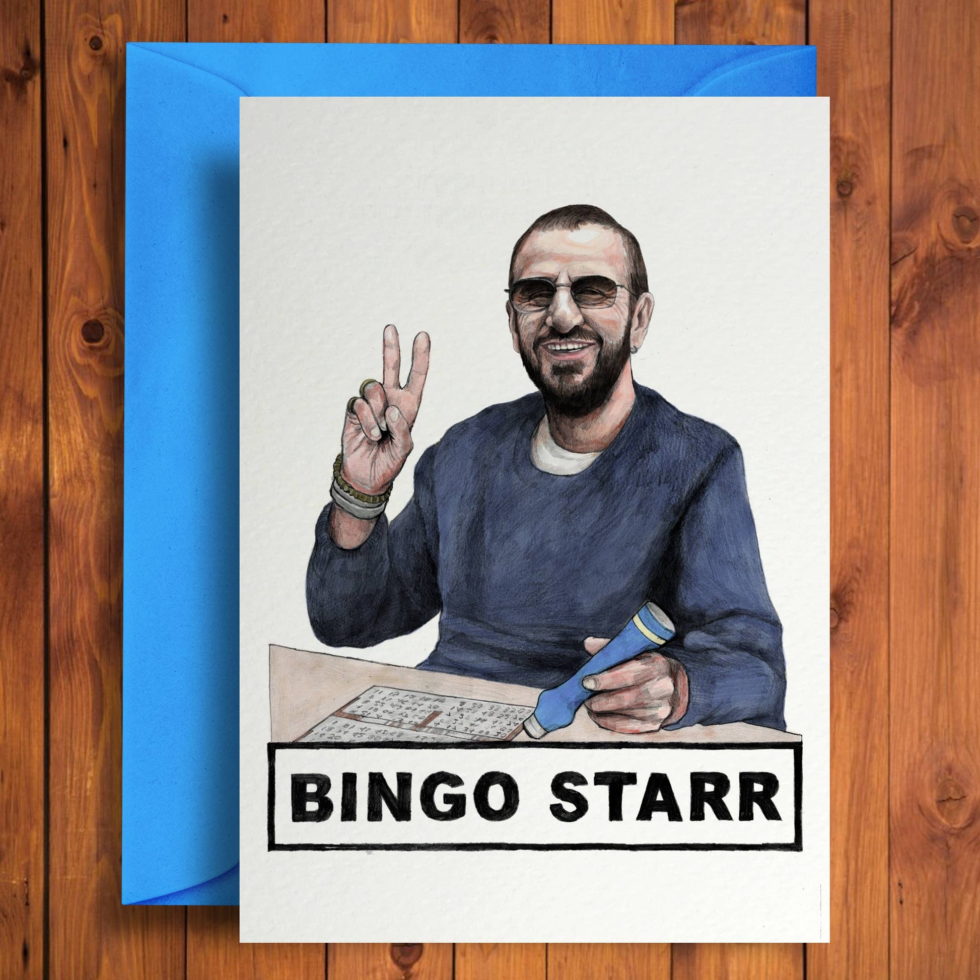 Bingo Starr - Greeting Card - Mellow Monkey