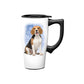 Beagle - Ceramic and Stainless Steel Travel Mug - Mellow Monkey