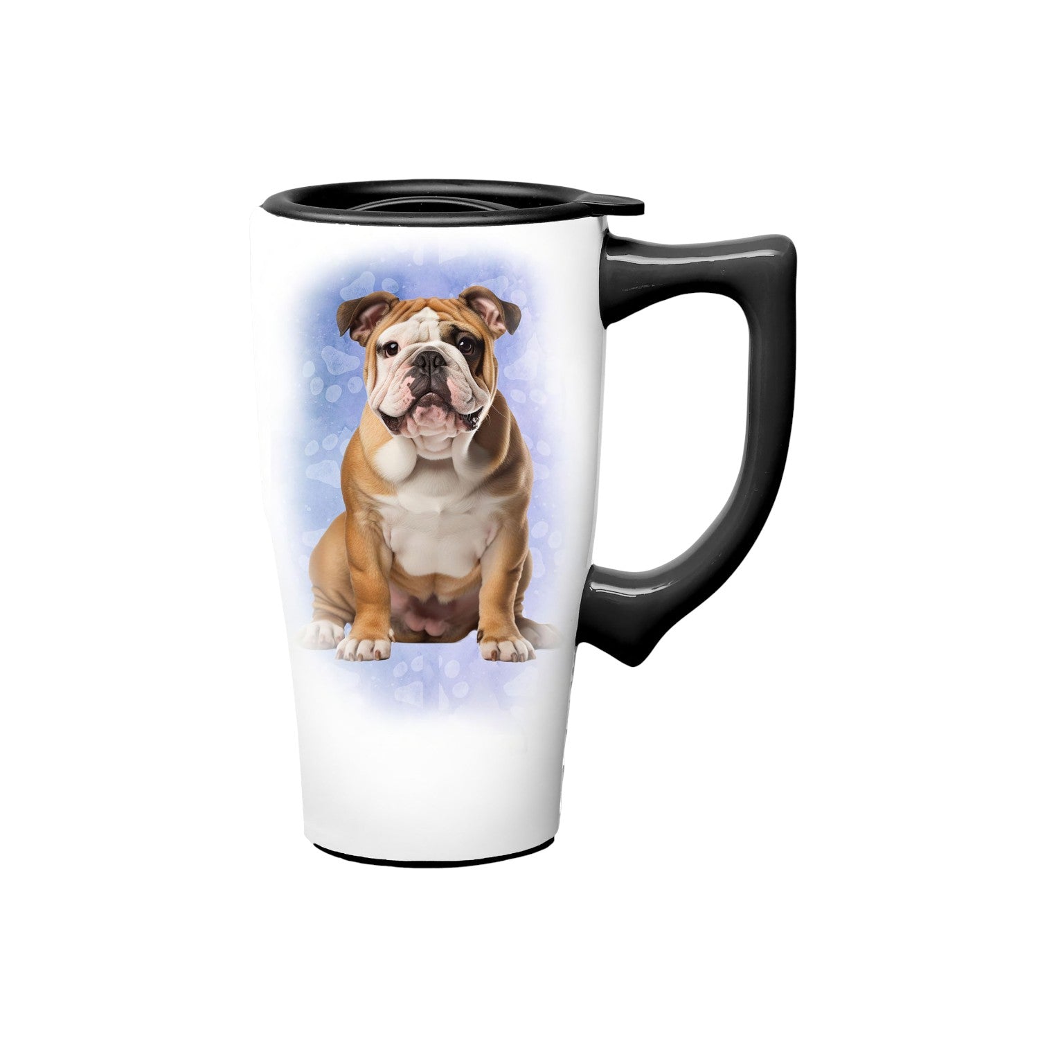 Bulldog - Ceramic and Stainless Steel Travel Mug – Mellow Monkey
