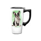French Bulldog - Ceramic and Stainless Steel Travel Mug - Mellow Monkey