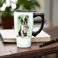French Bulldog - Ceramic and Stainless Steel Travel Mug - Mellow Monkey
