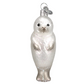 Seal Pup - Old World Christmas Blown Glass Holiday Ornament - 3-1/2-in