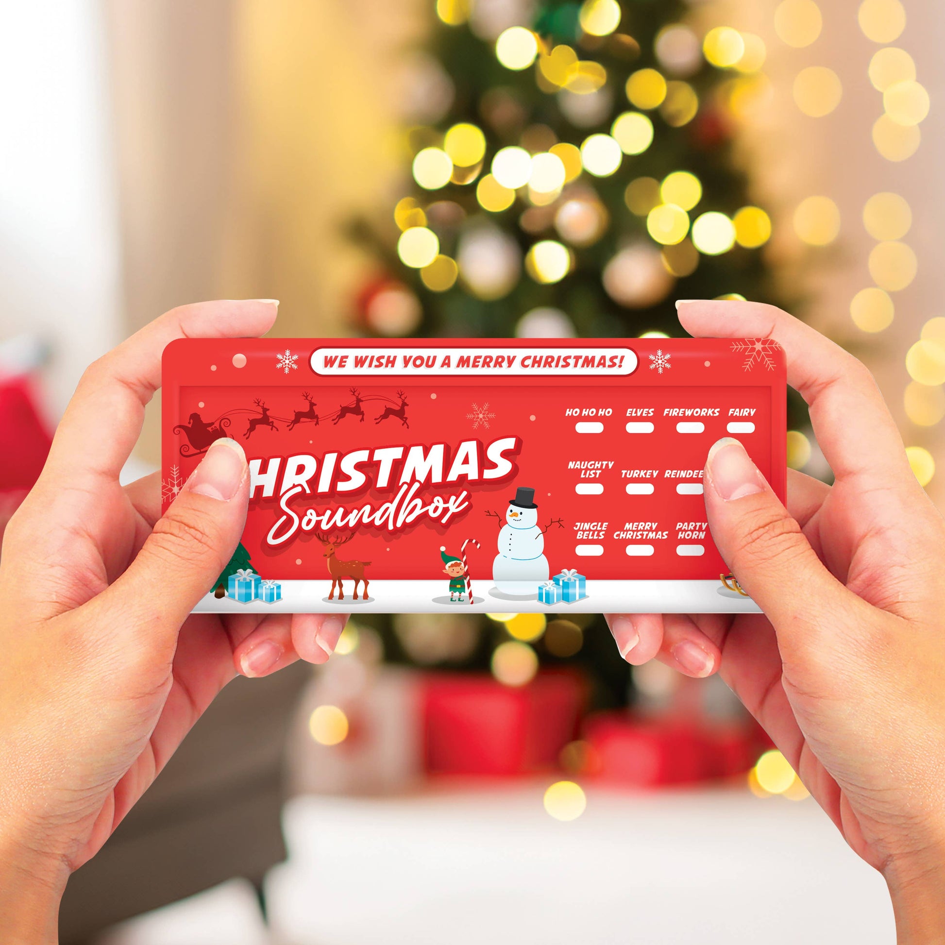 Christmas Soundbox - 6-1/2-in. - Mellow Monkey