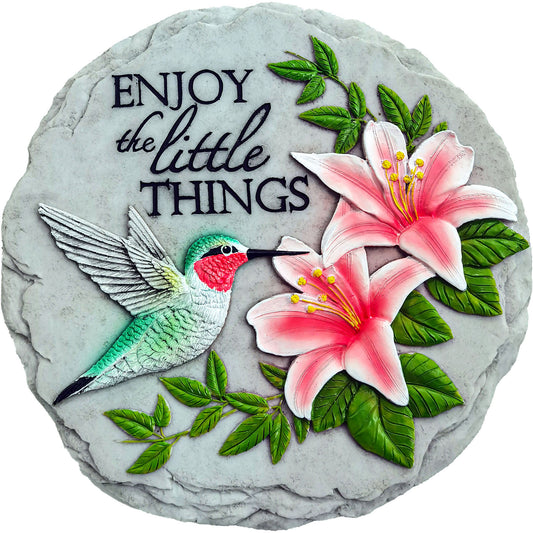 Hummingbird - Stepping Stone and Wall Plaque